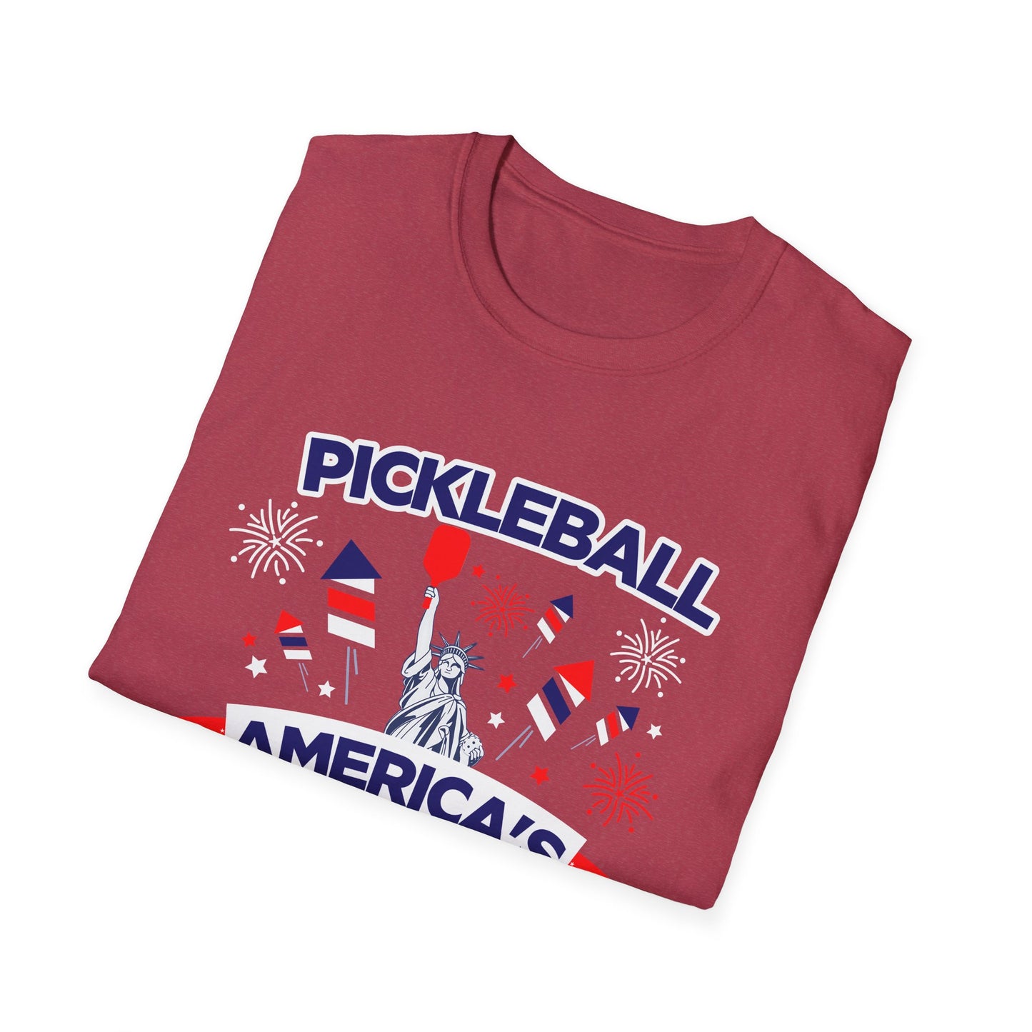 Pickleball America’s Sport Shirt – Patriotic Pickleball Tee for USA Players