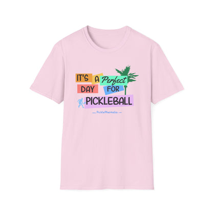 It’s a Perfect Day for Pickleball Shirt – Funny Pickleball Tee – Pickleball Player Gift – Pickleball Lover Shirt – Pickleball Court Humor