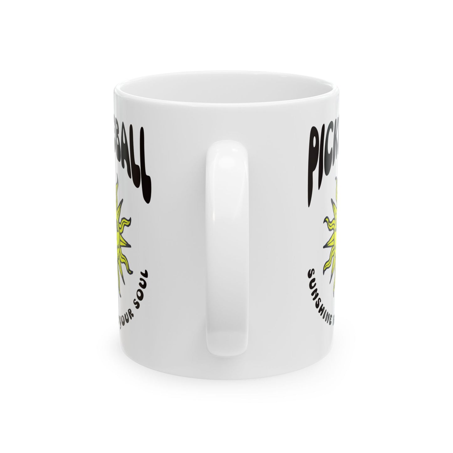 Funny Pickleball Coffee Mug – Sunshine for your soul – Pickleball Player Gift