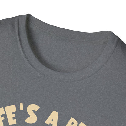 Life’s a Bear Shirt Funny Hiking Tee Outdoor Humor Camping Gift Dancing Bear Graphic