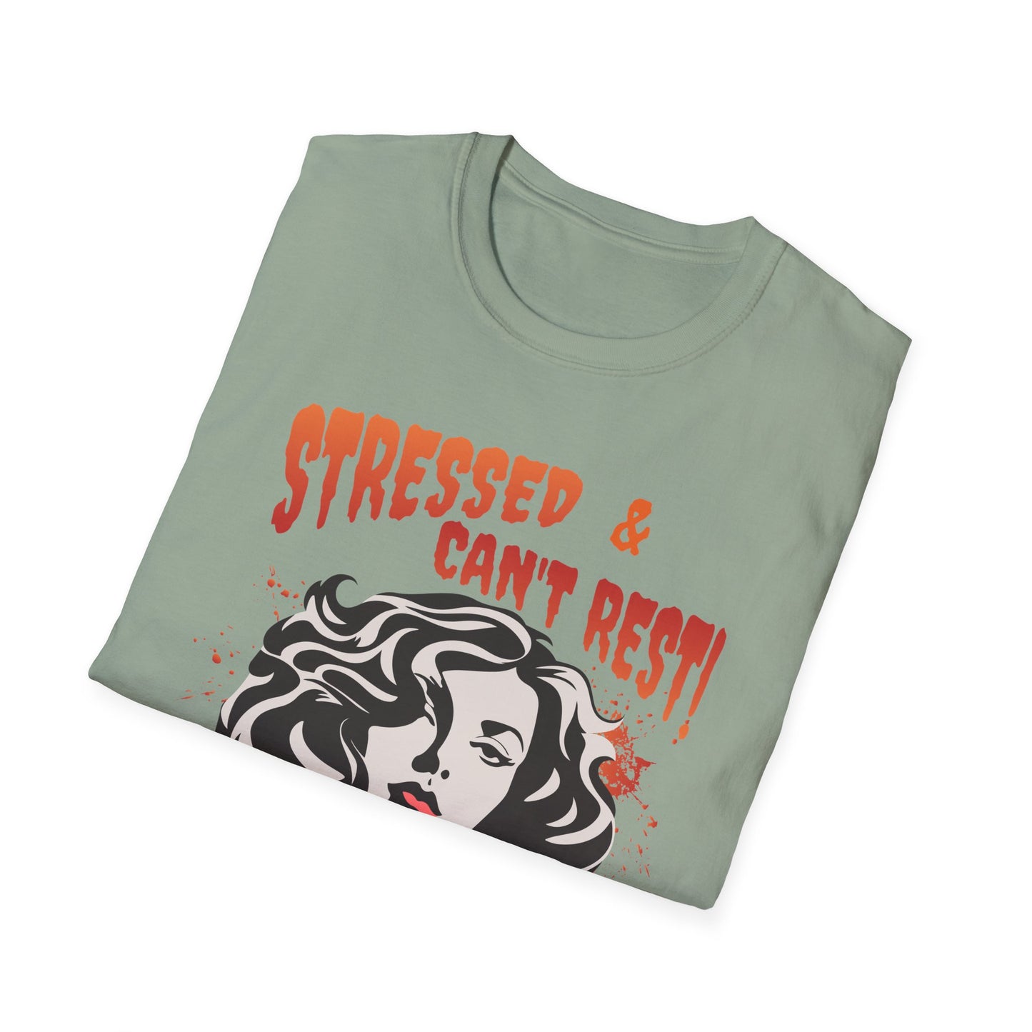 Stressed & Can't Rest.  Pickleball Tee.