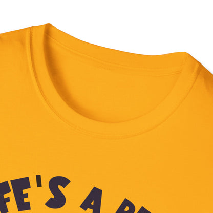 Life’s a Bear Shirt Funny Hiking Tee Outdoor Humor Camping Gift Dancing Bear Graphic