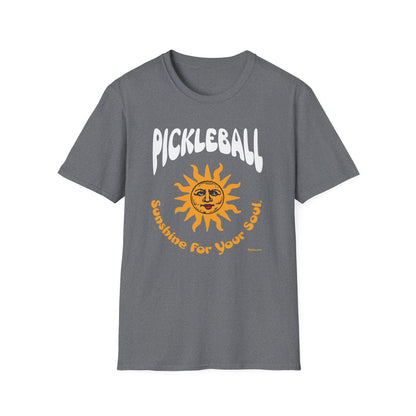 Pickleball Sunshine Shirt – Funny Pickleball Tee with Vintage Sun Graphic
