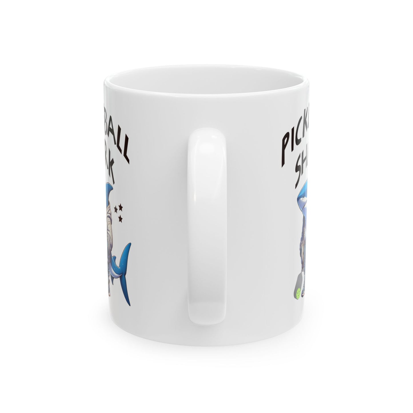 Funny Pickleball Coffee Mug – Pickleball Shark – Pickleball Player Gift