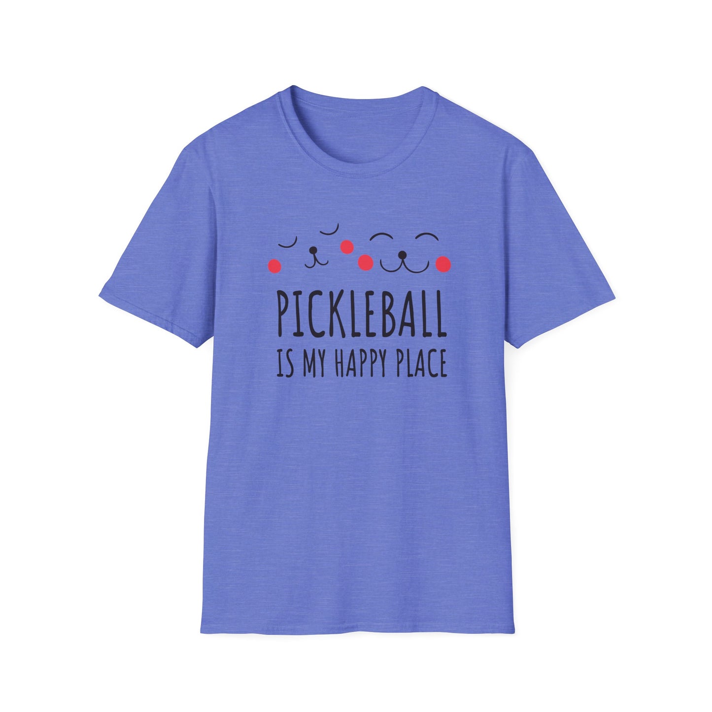 Pickleball Is My Happy Place Shirt – Cute Pickleball Tee for Women