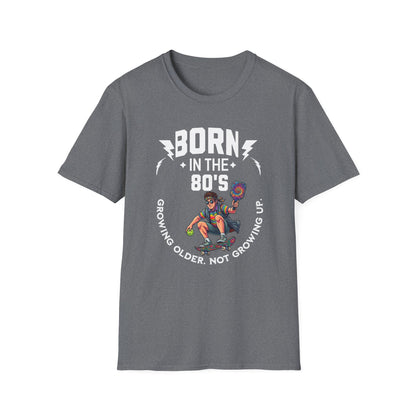 Born in the 80s Pickleball Shirt – Getting Older Without Growing Up Funny Pickleball Tee