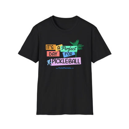 It’s a Perfect Day for Pickleball Shirt – Funny Pickleball Tee – Pickleball Player Gift – Pickleball Lover Shirt – Pickleball Court Humor