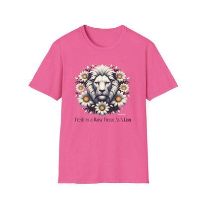 Fresh as a Daisy. Fierce Like a Lion. Pickleball Shirt for Women — Funny Pickleball Gift, Pickleball Player Tee