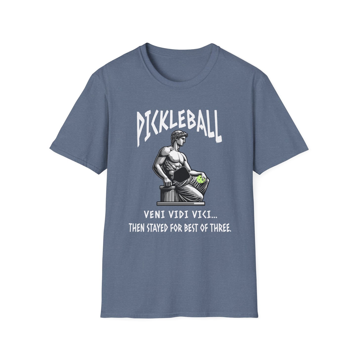 Veni Vidi Vici Pickleball Shirt – Then Stayed for Best of Three