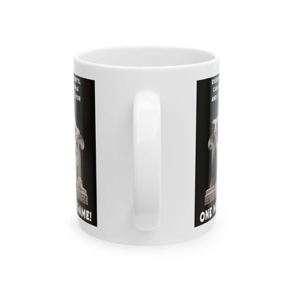Funny Pickleball Coffee Mug – One More Game – Pickleball Player Gift