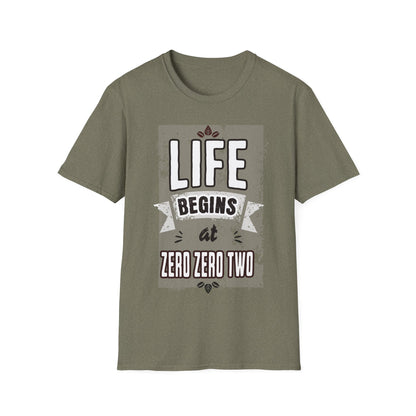 Life Begins at Zero Zero Two Pickleball Shirt | Funny Pickleball Scoring Tee | Gift for Pickleball Player | League & Tournament Shirt