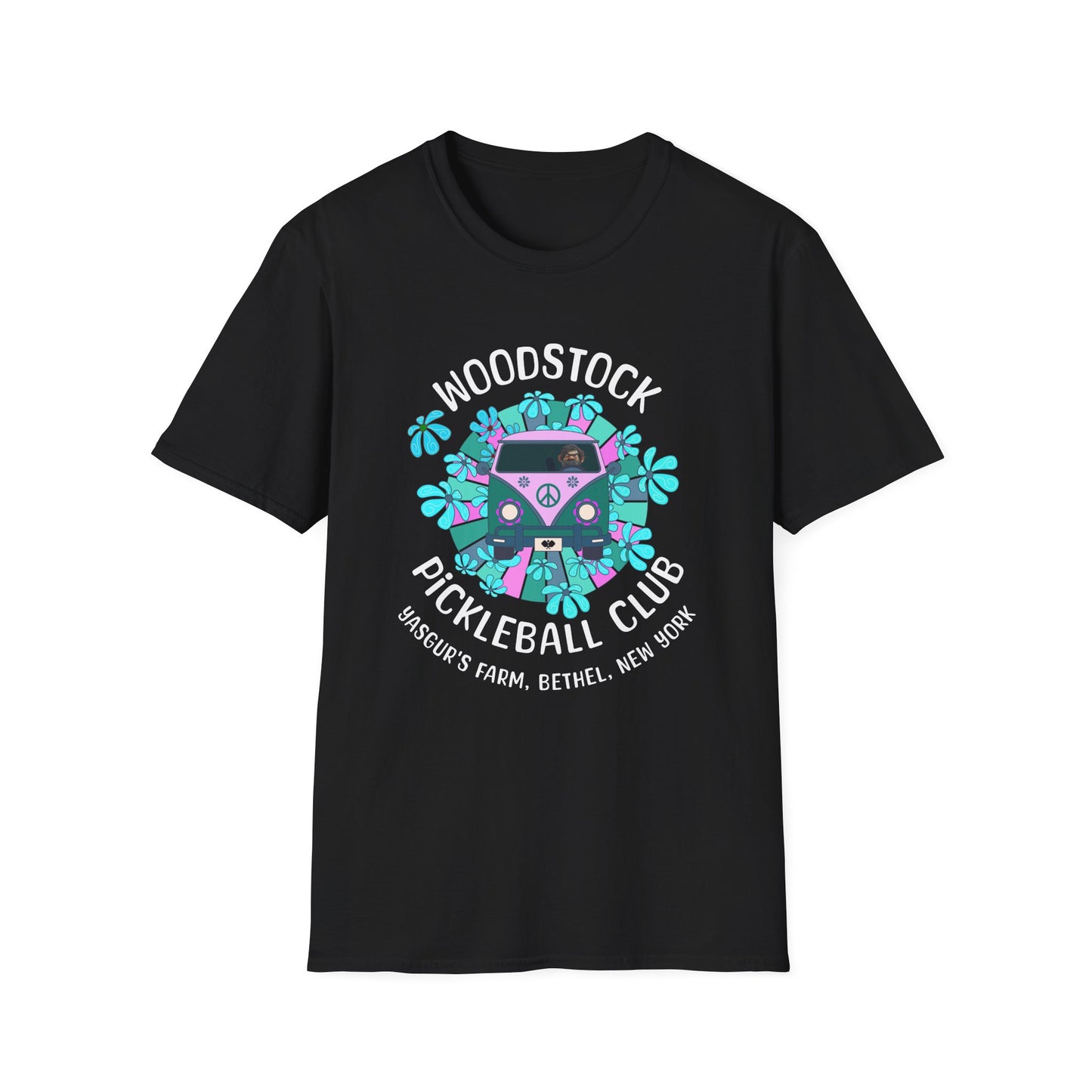 Woodstock Pickleball Club Shirt | Retro Festival Pickleball Tee | Funny Pickleball Gift | Pickleball Apparel