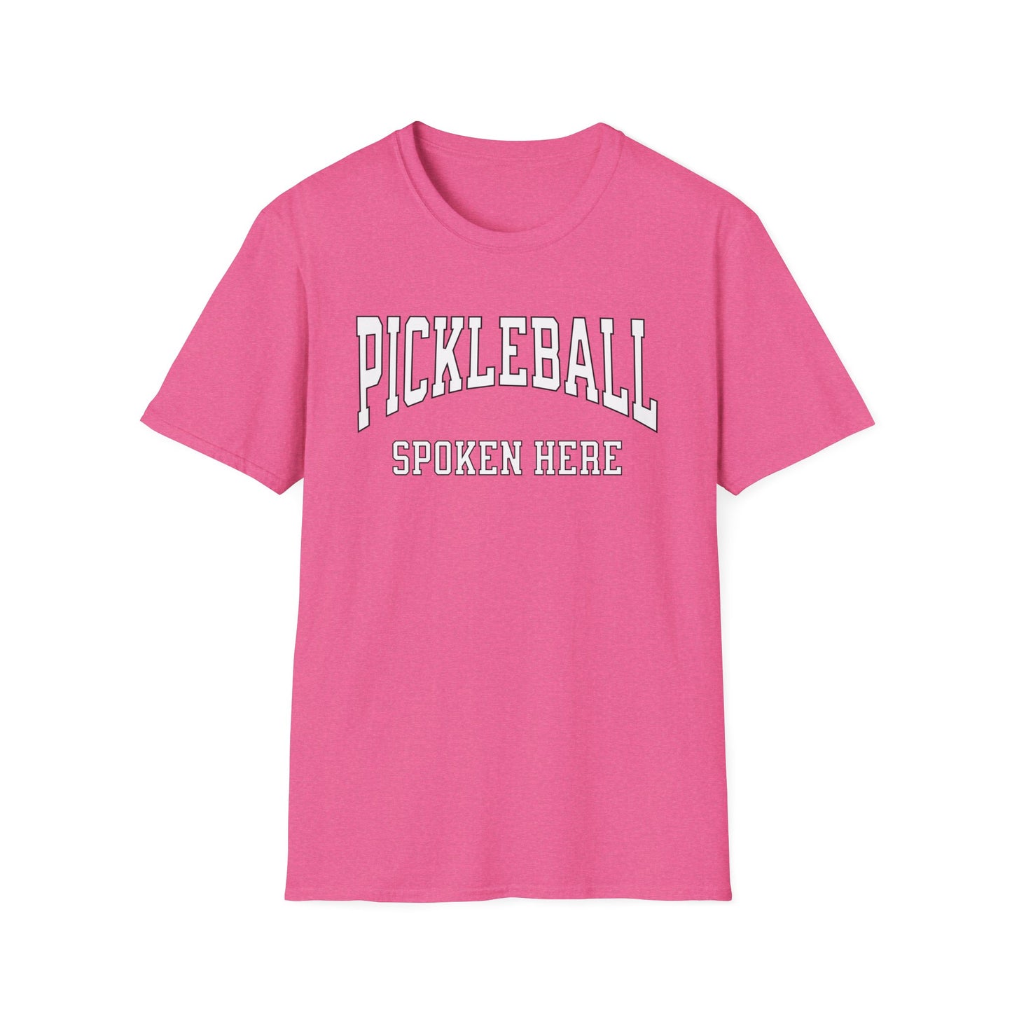 Pickleball Spoken Here Shirt – Classic Pickleball Tee for Players