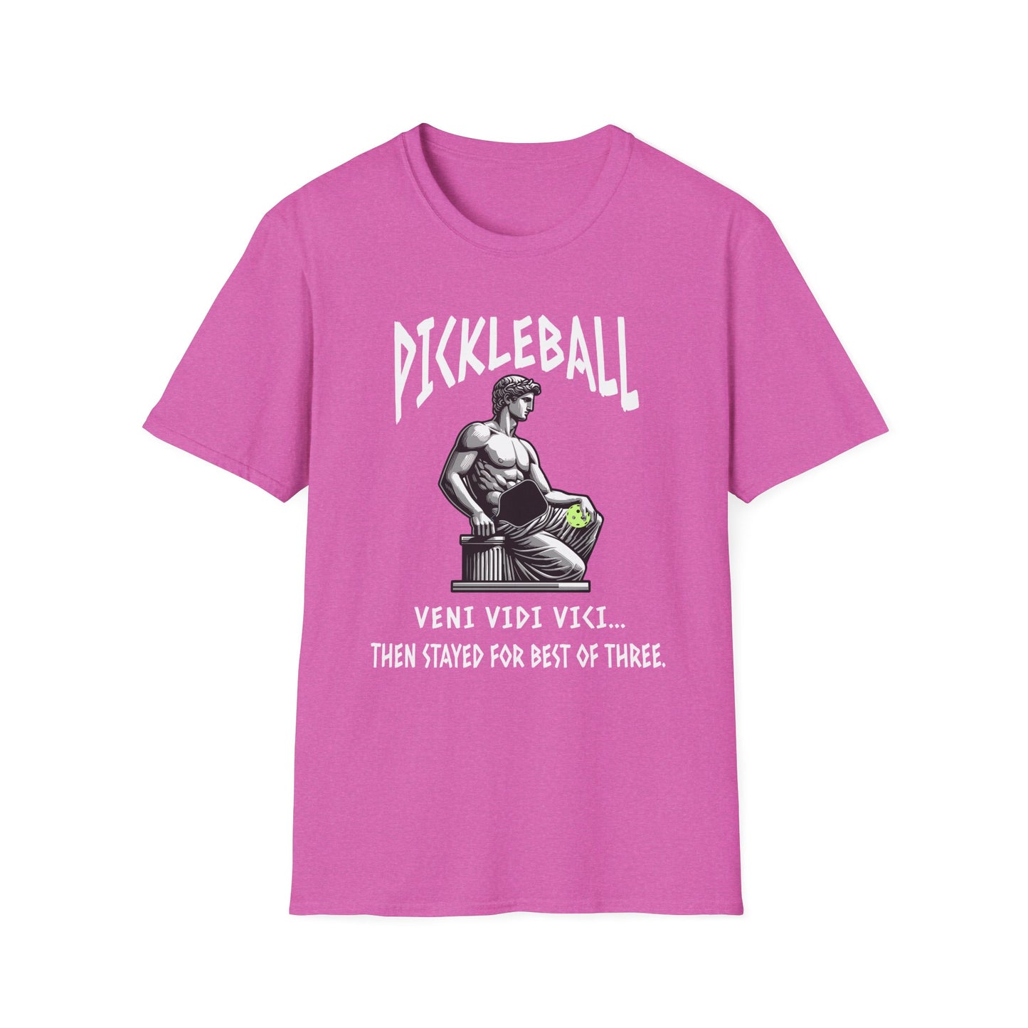 Veni Vidi Vici Pickleball Shirt – Then Stayed for Best of Three