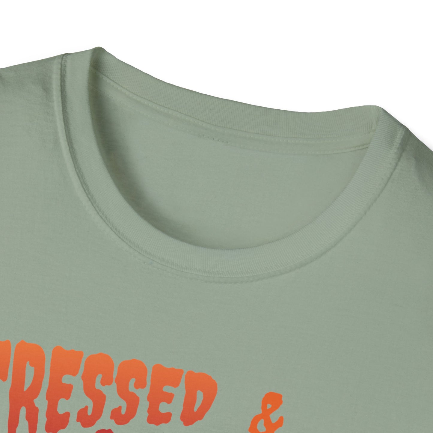Stressed & Can't Rest.  Pickleball Tee.