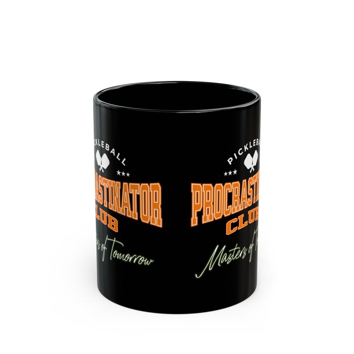 Pickleball Procrastinator Mug.  Pickleball Coffee Mug