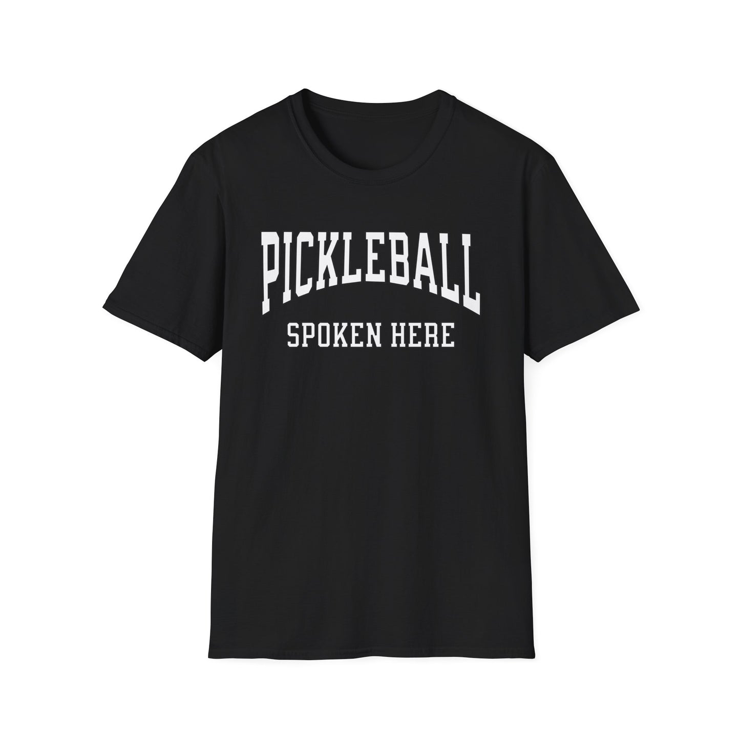 Pickleball Spoken Here Shirt – Classic Pickleball Tee for Players