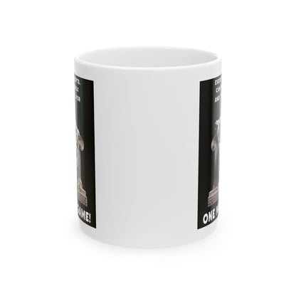 Funny Pickleball Coffee Mug – One More Game – Pickleball Player Gift