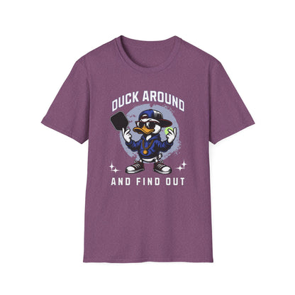 Funny Pickleball Shirt. Duck Around and Find Out. Pickleball Humor Tee.  Pickleball Player Gift.  Pickleball Paddle Shirt. Pickleball Lover T-Shirt