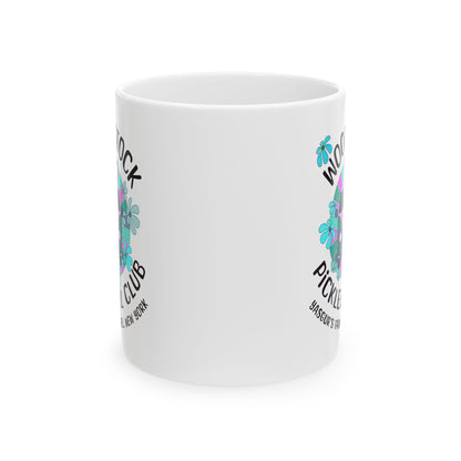 Funny Pickleball Coffee Mug – Woodstock Pickleball Club – Pickleball Player Gift