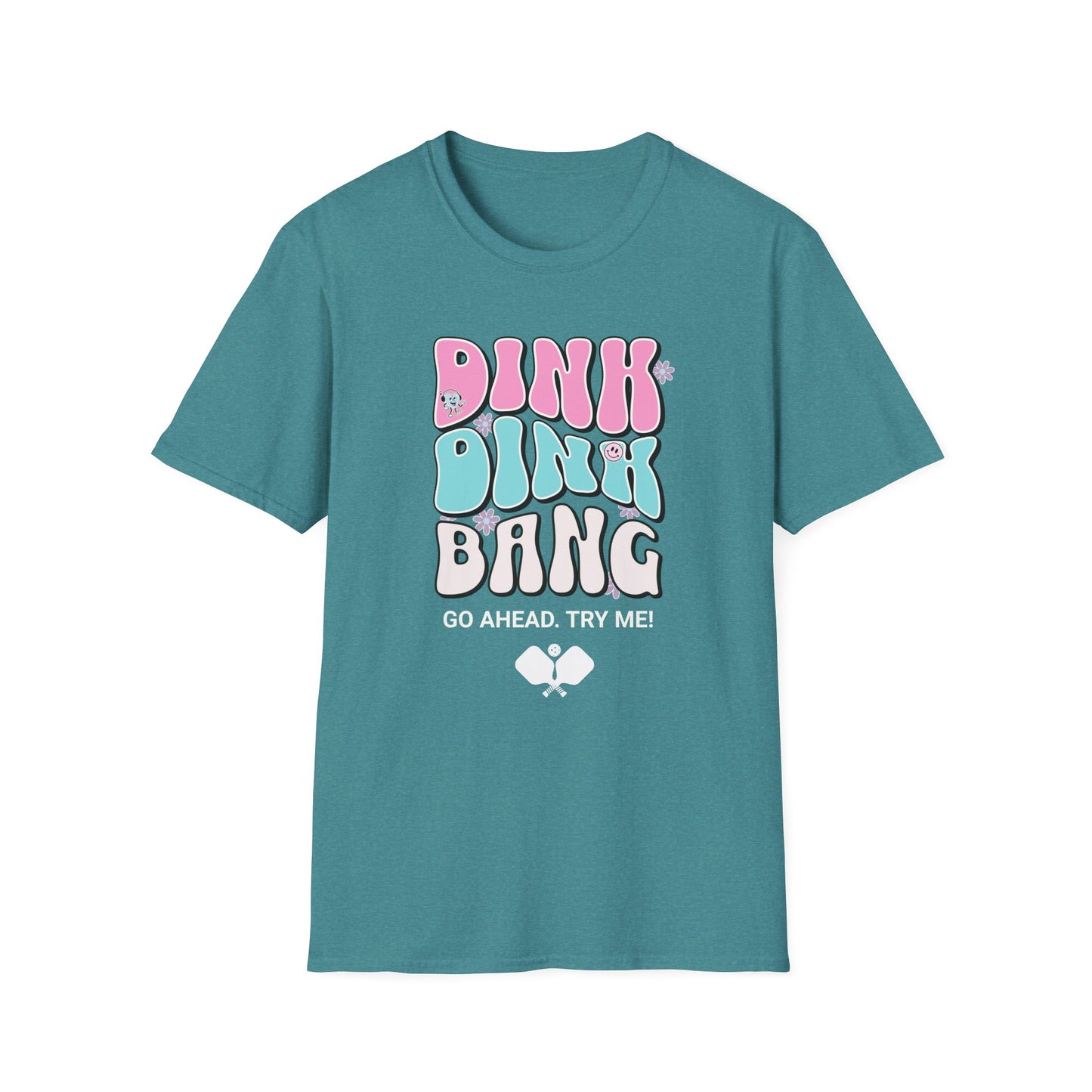 Dink Dink Bang Pickleball Shirt, Funny Pickleball Tee, Cute Pickleball Shirt, Pickleball Gift for Women Men, Pickleball Humor Tee