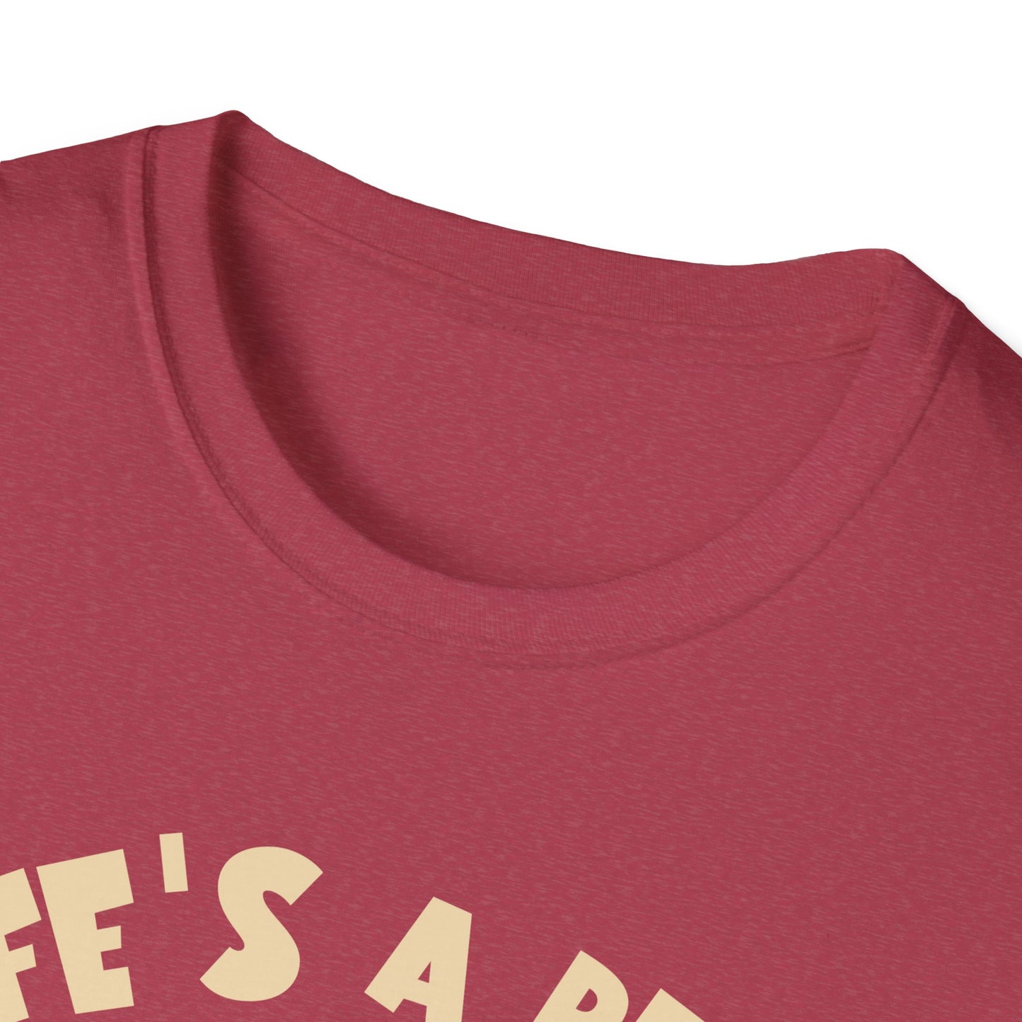 Life’s a Bear Shirt Funny Hiking Tee Outdoor Humor Camping Gift Dancing Bear Graphic