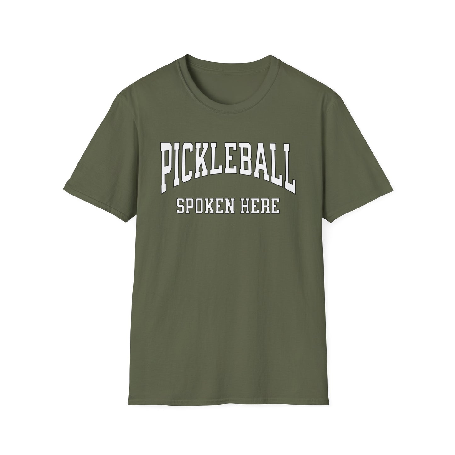 Pickleball Spoken Here Shirt – Classic Pickleball Tee for Players