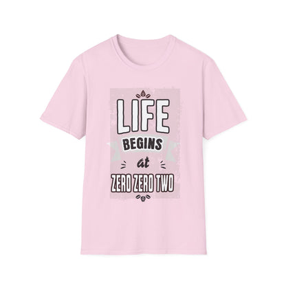 Life Begins at Zero Zero Two Pickleball Shirt | Funny Pickleball Scoring Tee | Gift for Pickleball Player | League & Tournament Shirt