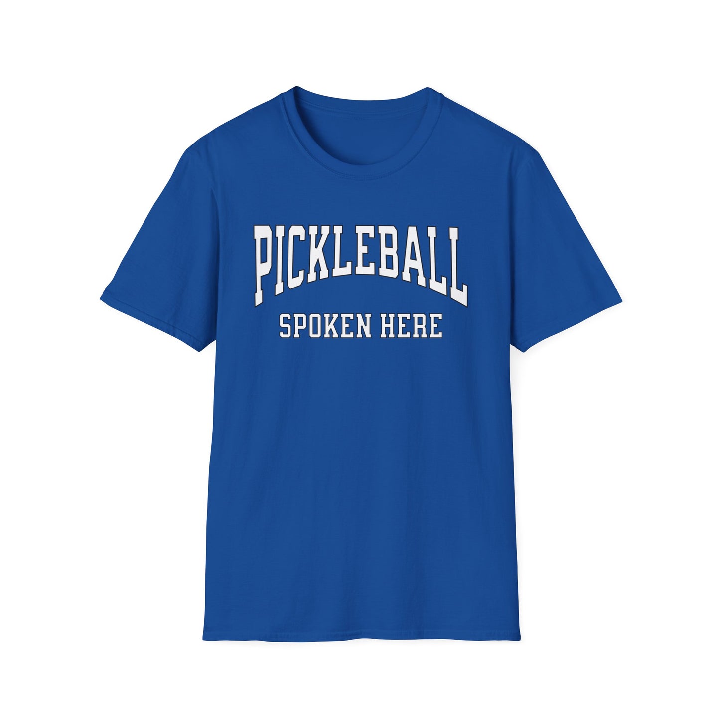 Pickleball Spoken Here Shirt – Classic Pickleball Tee for Players