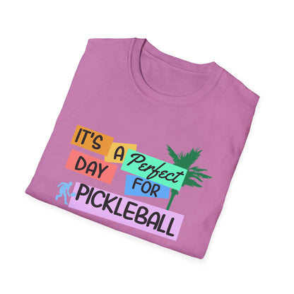 It’s a Perfect Day for Pickleball Shirt – Funny Pickleball Tee – Pickleball Player Gift – Pickleball Lover Shirt – Pickleball Court Humor