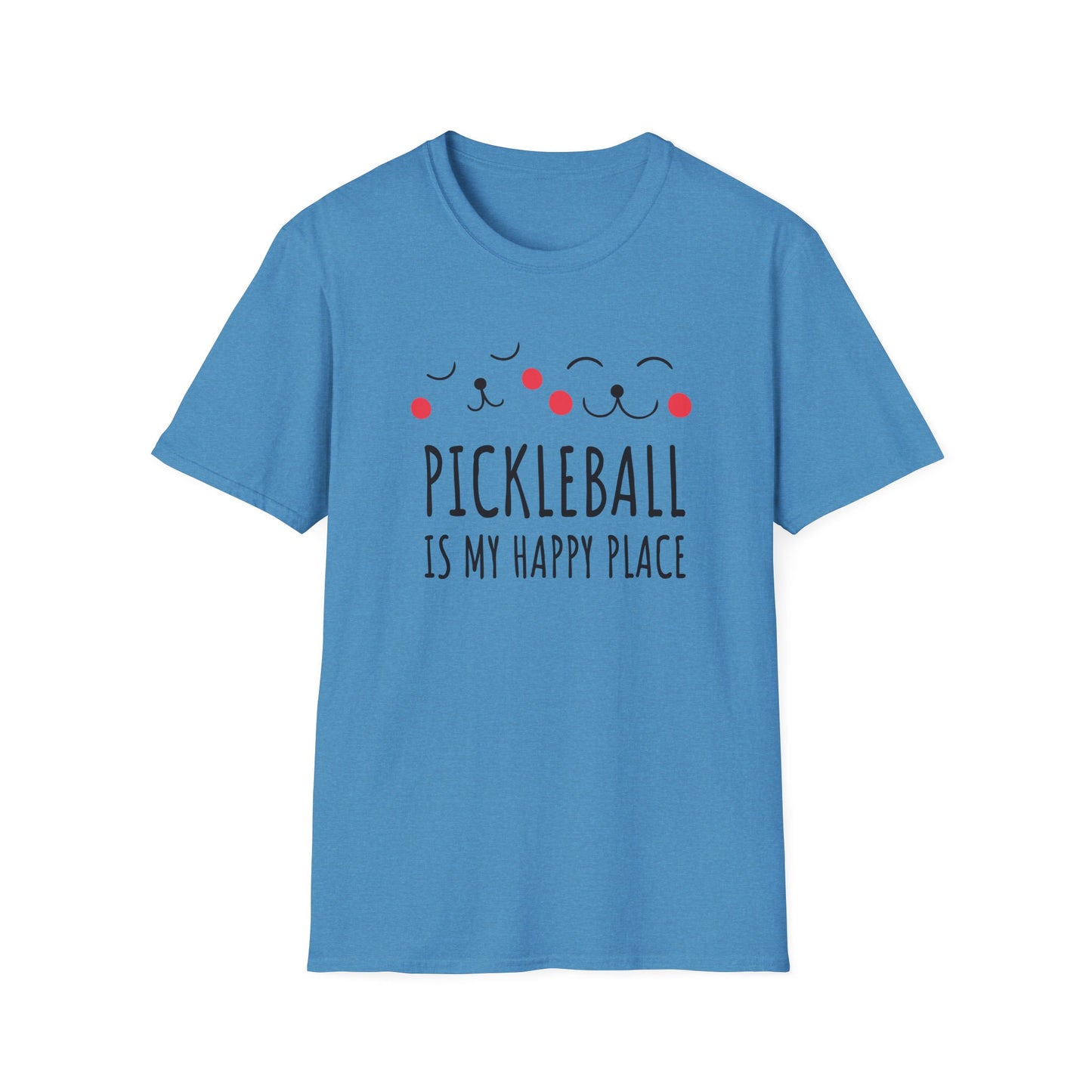 Pickleball Is My Happy Place Shirt – Cute Pickleball Tee for Women