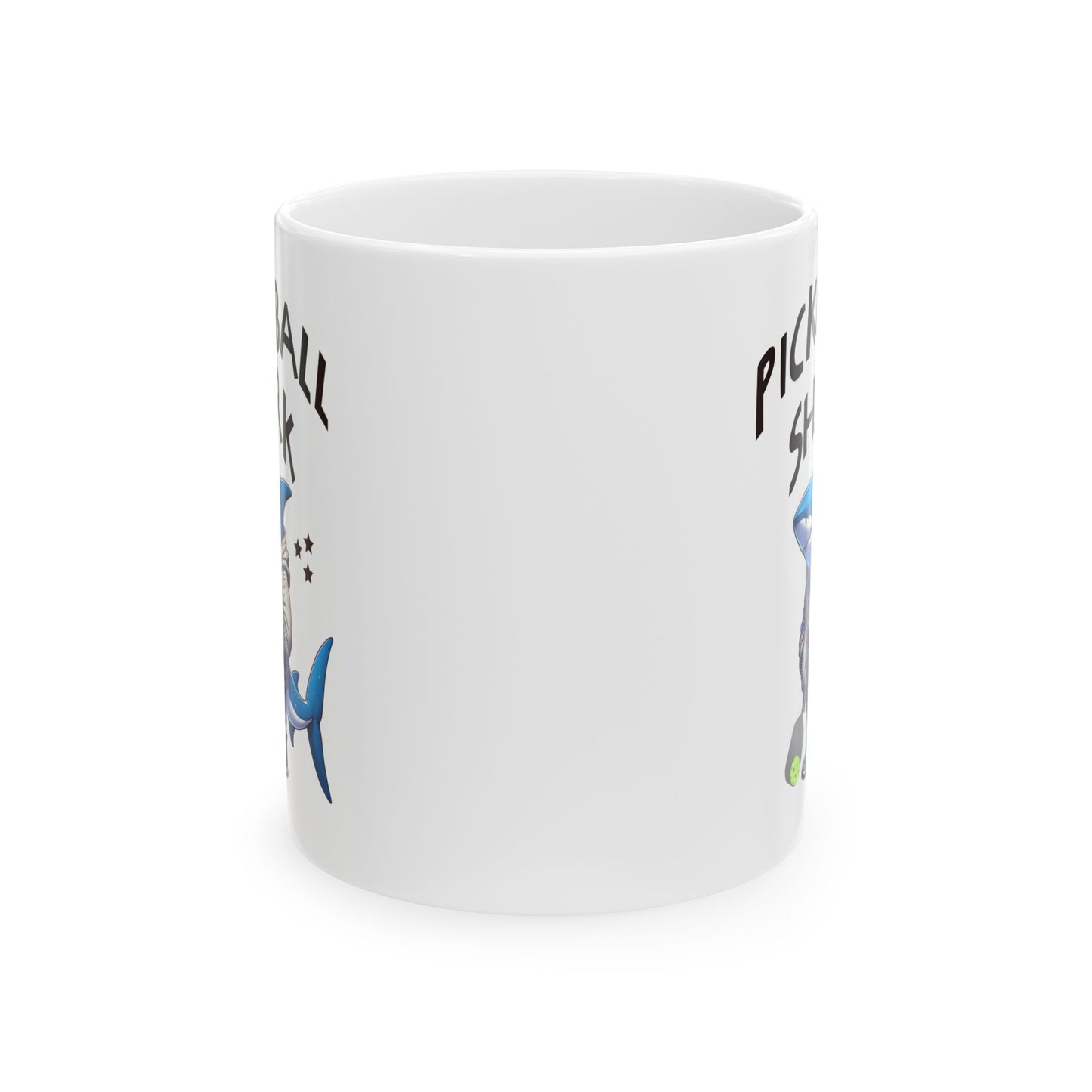 Funny Pickleball Coffee Mug – Pickleball Shark – Pickleball Player Gift