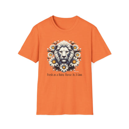 Fresh as a Daisy. Fierce Like a Lion. Pickleball Shirt for Women — Funny Pickleball Gift, Pickleball Player Tee