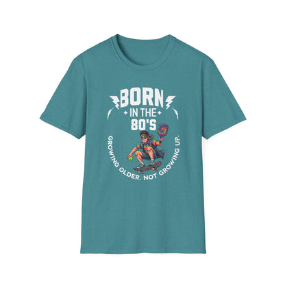 Born in the 80s Pickleball Shirt – Getting Older Without Growing Up Funny Pickleball Tee