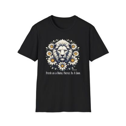 Fresh as a Daisy. Fierce Like a Lion. Pickleball Shirt for Women — Funny Pickleball Gift, Pickleball Player Tee