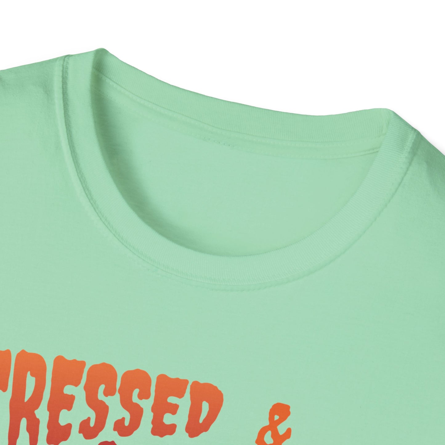 Stressed & Can't Rest.  Pickleball Tee.