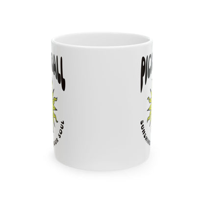 Funny Pickleball Coffee Mug – Sunshine for your soul – Pickleball Player Gift