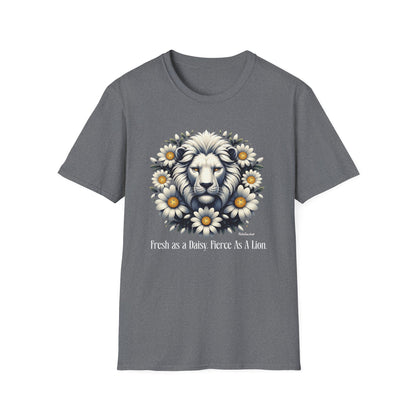 Fresh as a Daisy. Fierce Like a Lion. Pickleball Shirt for Women — Funny Pickleball Gift, Pickleball Player Tee