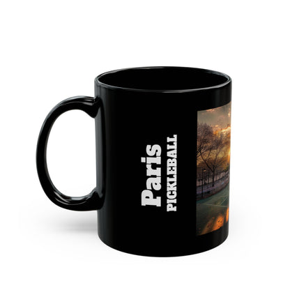 Pickleball Gifts — Paris Dream Court Mug, Eiffel Tower & Seine