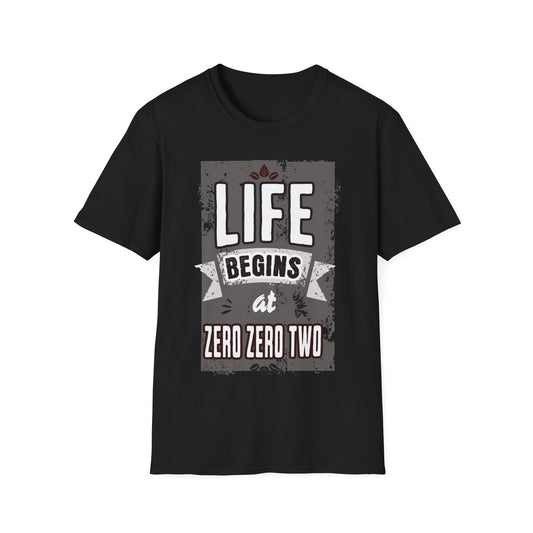 Life Begins at Zero Zero Two Pickleball Shirt | Funny Pickleball Scoring Tee | Gift for Pickleball Player | League & Tournament Shirt