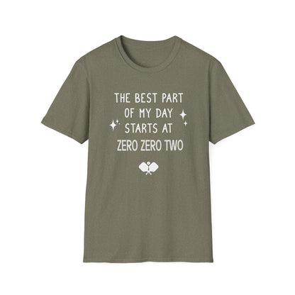 Zero Zero Two Pickleball Shirt — Best Part of My Day