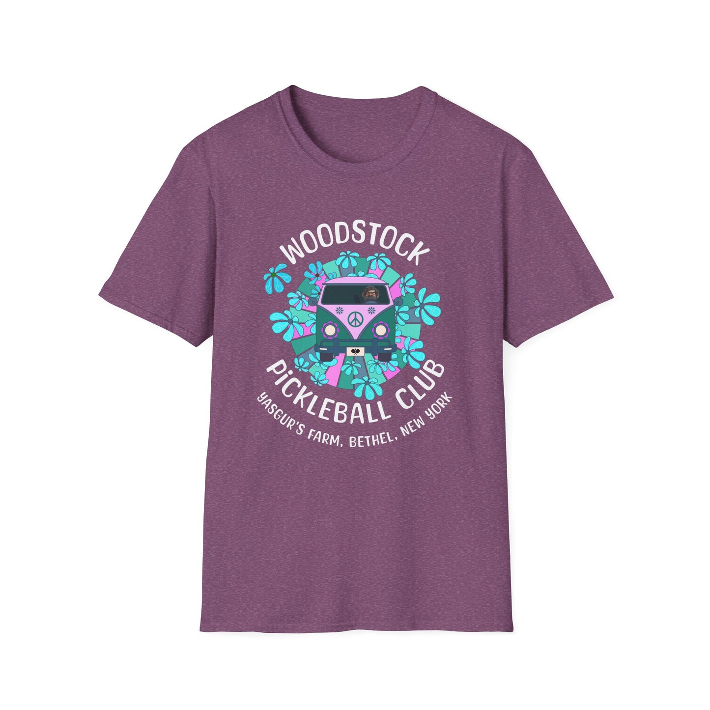 Woodstock Pickleball Club Shirt | Retro Festival Pickleball Tee | Funny Pickleball Gift | Pickleball Apparel