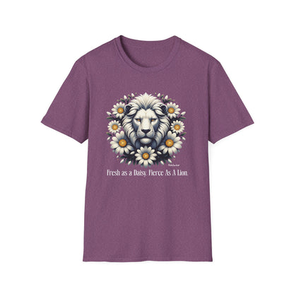 Fresh as a Daisy. Fierce Like a Lion. Pickleball Shirt for Women — Funny Pickleball Gift, Pickleball Player Tee