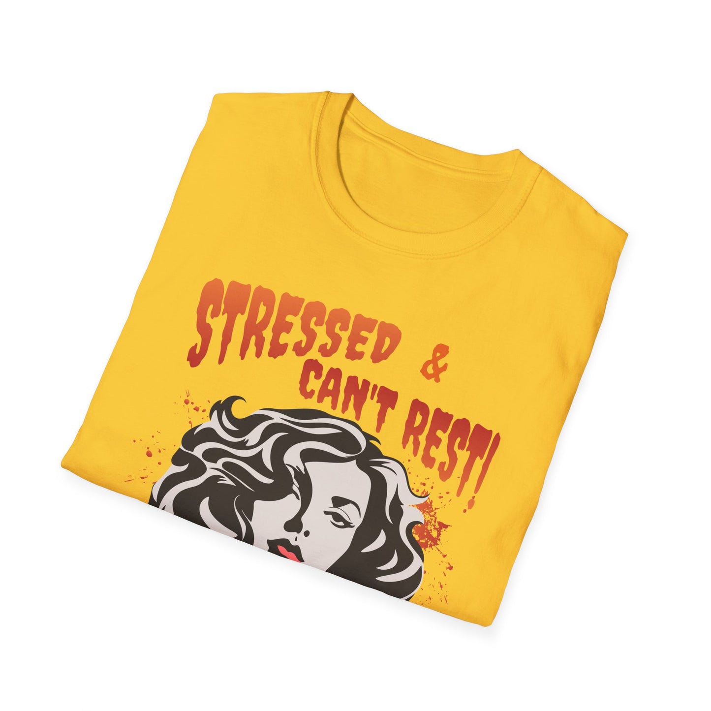 Stressed & Can't Rest.  Pickleball Tee.