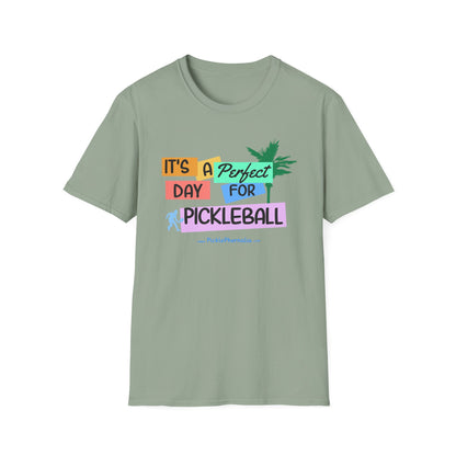 It’s a Perfect Day for Pickleball Shirt – Funny Pickleball Tee – Pickleball Player Gift – Pickleball Lover Shirt – Pickleball Court Humor