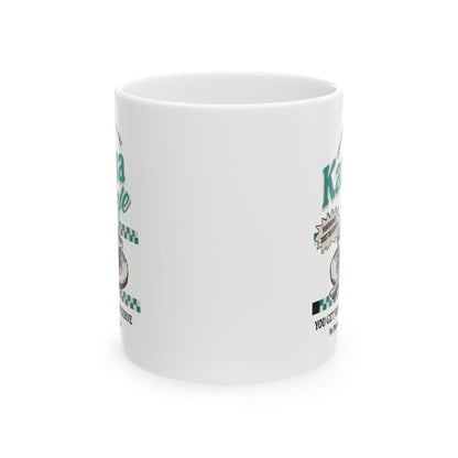 Karma Café Coffee Mug – What Goes Around Comes Around – Funny Karma Gift