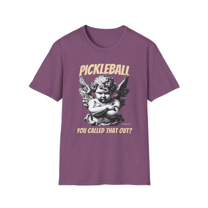 You called that out? | PickleTee Angry Cherub Tee