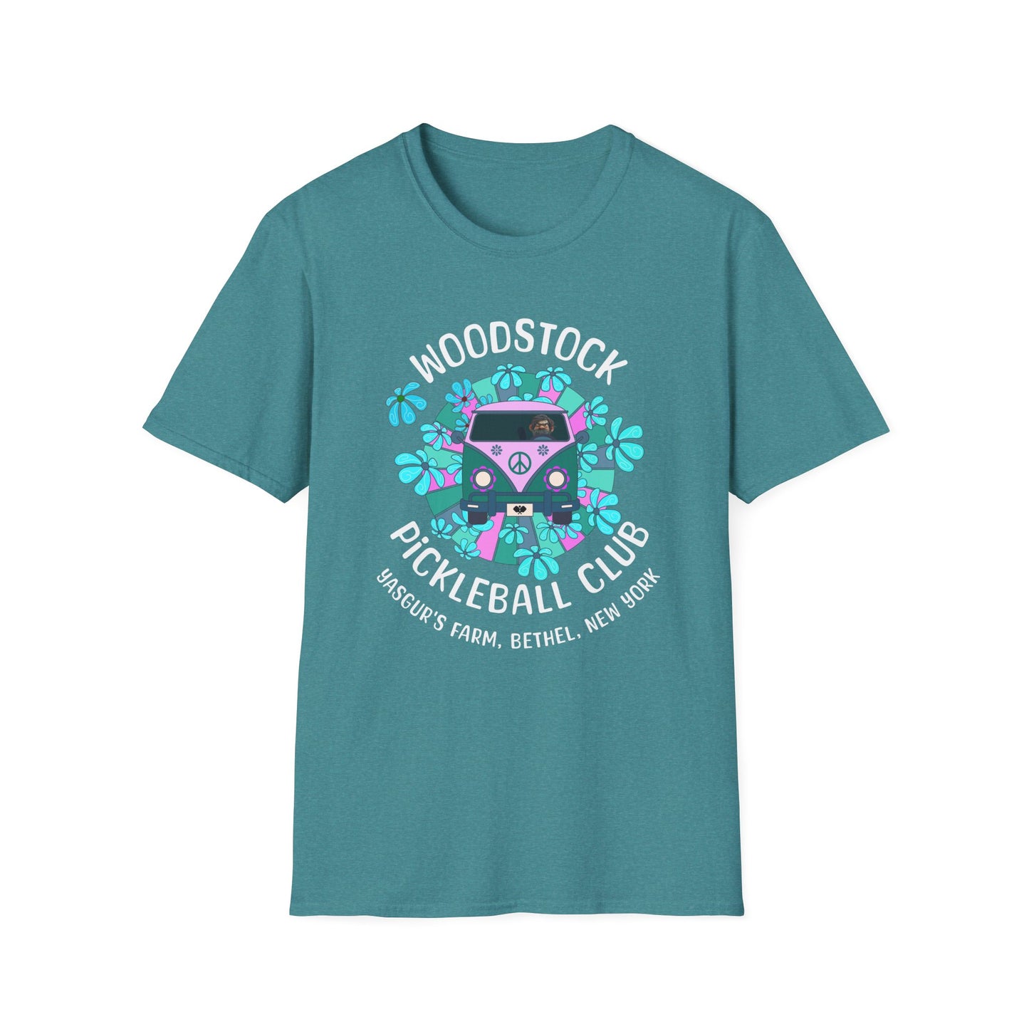 Woodstock Pickleball Club Shirt | Retro Festival Pickleball Tee | Funny Pickleball Gift | Pickleball Apparel