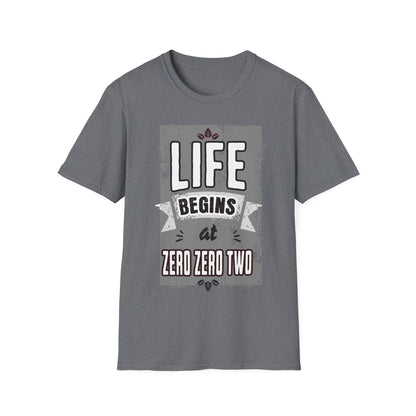 Life Begins at Zero Zero Two Pickleball Shirt | Funny Pickleball Scoring Tee | Gift for Pickleball Player | League & Tournament Shirt