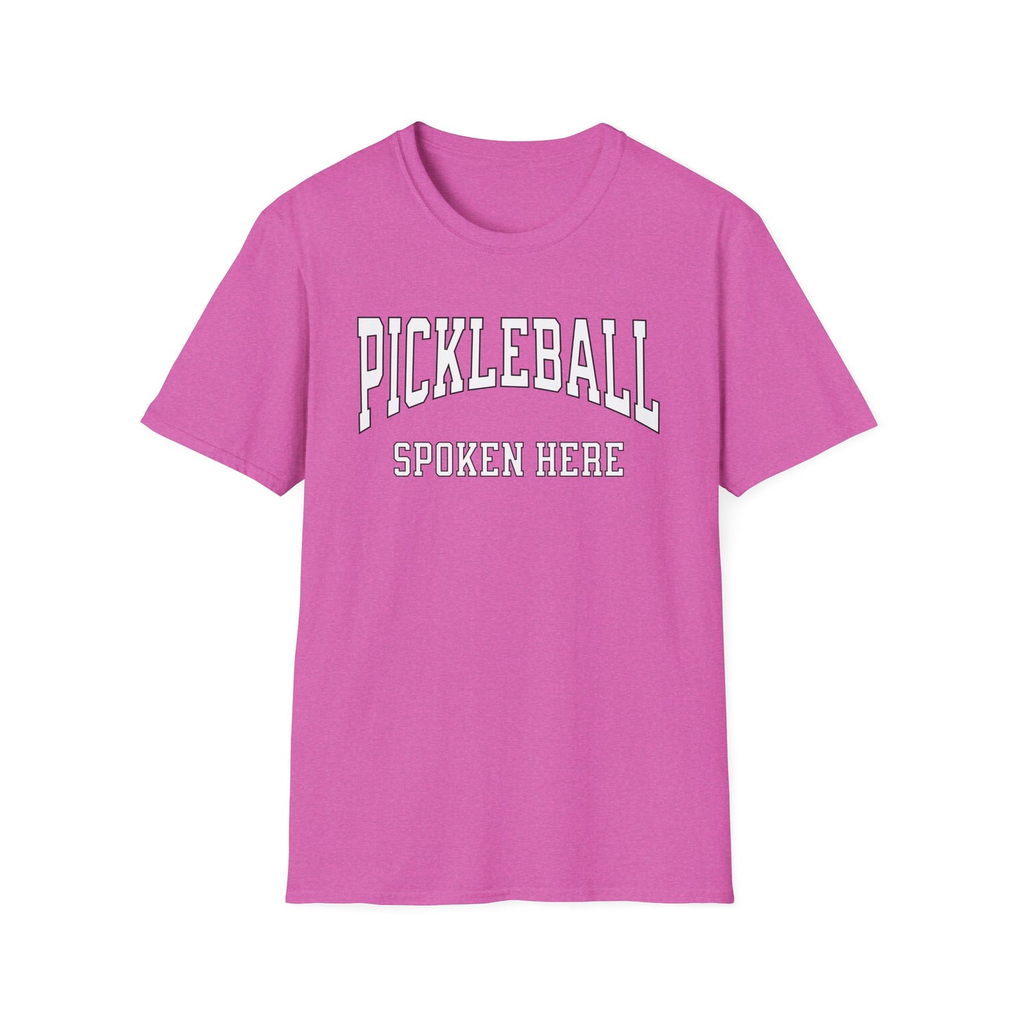 Pickleball Spoken Here Shirt – Classic Pickleball Tee for Players